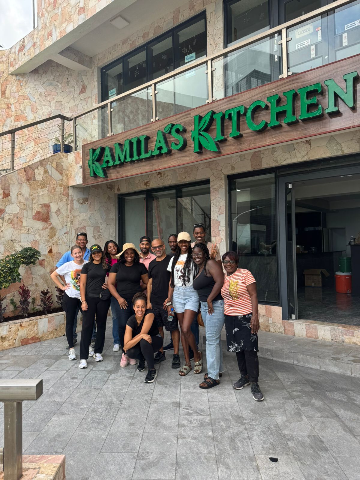 Fresh plant-based dishes at Kamila's Kitchen